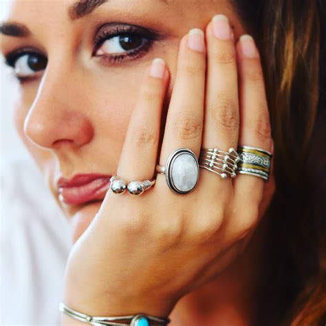 The Art of Layering: How to Style Your Boho Magic Spinner Rings